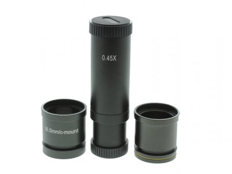 Adapter C-Mount to 23.2, 30 and 30.5 mm (0,5X - fixed focal length) 