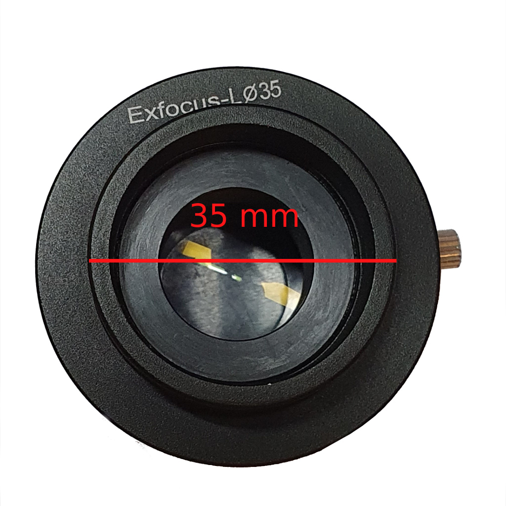 CMount Adapter für Leica Mikroskop (0,5X Variable Brennweite) SARRAS e.U.