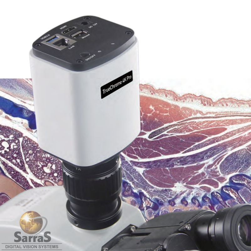 HDMI/USB-Mikroskopkamera TUCSEN Truechrome 4K Pro | SARRAS e.U.